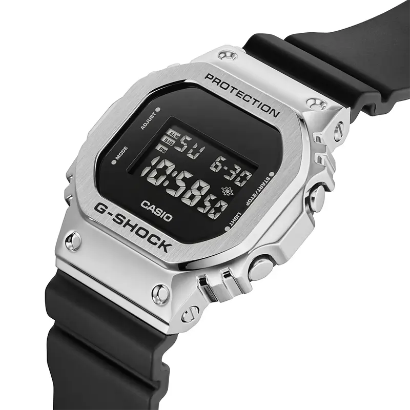 Casio G-Shock Digital Silver-Black Dial Men’s Watch- GM-5600U-1